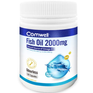 Comwell Fish Oil 2000mg 240 Softgel Capsules